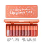 Dragon Ranee 10 Pieces Velvet Matte Pink Lipstick Set Sexy Long Lasting Makeup Waterproof Lip Gloss for Girls DR23 - Image 3