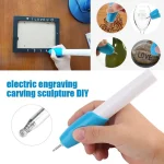 Engrave It - Carving Pen Engraver Machine for Glass, Plastic, Iron, and Steel - Image 2