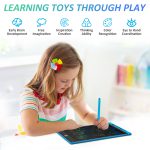 LCD Writing Tablet 10.5" Inch  Multicolor Electronic Graphics Tablet Writing Board LCD Writing Pad Drawing Tablet Handwriting Paperless Notepad Graphic Board for Kids - Image 3
