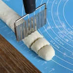Silicone Baking Mat With Measurements Heat Resistant Cookie Sheet Oven Liner | Non Stick Flour Rolling Mat | Baking Mat Kneading Dough Pad (Random Color) - Image 4