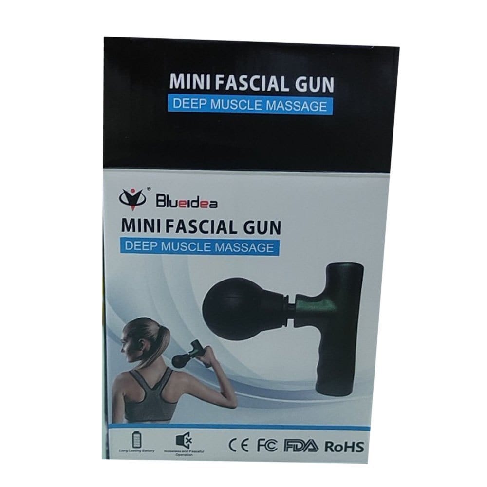 e0696594-68ff-45f5-a595-784a4680dc6b.jpeg Black Mini Facial Gun – Portable Deep Muscle & Face Massager for Gym and Home Use - Image 1