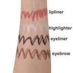 Multi-effect 4 In 1 Eyeliner Eyebrow Pencil Contour Pen Long Lasting Waterproof  for girls, eyeliner lipstick highlighter brow liner all in one (Random Color) - Image 3