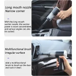 Vacuum Cleaner Household Powerful  2 In 1 Dual Mode Cordless Handheld Wireless Handy Portable light weight Vacuum Cleaner