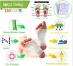 Kiyome Kinoki Detox Foot Pads | Pain-Free Cleansing Pads for Toxin Removal, Stress Relief & Improved Vital Organ Function | Red & Blueberry Variants (Random Variant) - Image 3