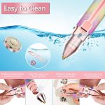 2 in 1 Eyebrow Trimmer and Shaver, Recebrow Removal Flawless Hair Remover 2 in 1 Hair Remover Trimmer For Women, Flawless Facial Machine Razor, Painless Eye (With Box ) - Image 5