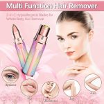 2 in 1 Eyebrow Trimmer and Shaver, Recebrow Removal Flawless Hair Remover 2 in 1 Hair Remover Trimmer For Women, Flawless Facial Machine Razor, Painless Eye (With Box ) - Image 4