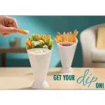 French Fries Cup potato Fries Holder with ketchup Holder for Sauce (Random Color ) - Image 5