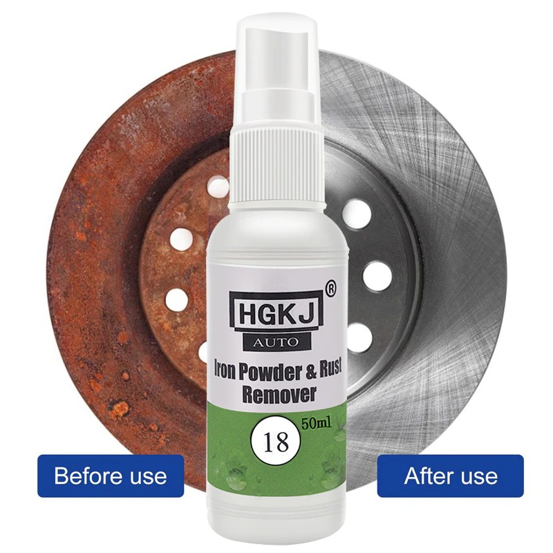 f1ea188f-1586-4868-9f5d-867e64f26da0.jpeg HGKJ-18-30ml Car Paint Wheel Iron Powder Rust Remover Car Logo Rust Spray Cleaner Repair Refurbising Accessories - Image 1