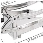 Stainless Steel French Fries Potato Cutter Double Blade High