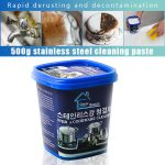 Cleaner Kitchen Washing Pot Bottom Black Scale Decontamination Household Stainless Steel Cleaning Paste Powerful (  Made in China )500g - Image 2