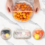 ( 2 in 1 ) stack- up shelf and  disposible food bag   (100 pieces) (random color) - Image 3