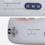 U Shaped Pillow Neck Massager USB Charging Portable Neck Shoulder Cervical Relaxing Massager Protector Outdoor Home Car