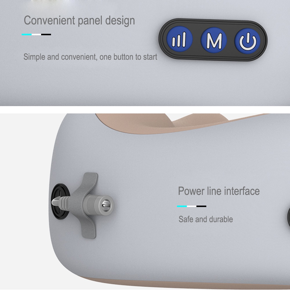 fb1125a34bc391086c4eff37889c4ddd.jpg U Shaped Pillow Neck Massager USB Charging Portable Neck Shoulder Cervical Relaxing Massager Protector Outdoor Home Car - Image 1
