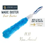 Static Feather Duster with Protective Cover – Ideal for Home, Office, and Car Dust Cleaning
