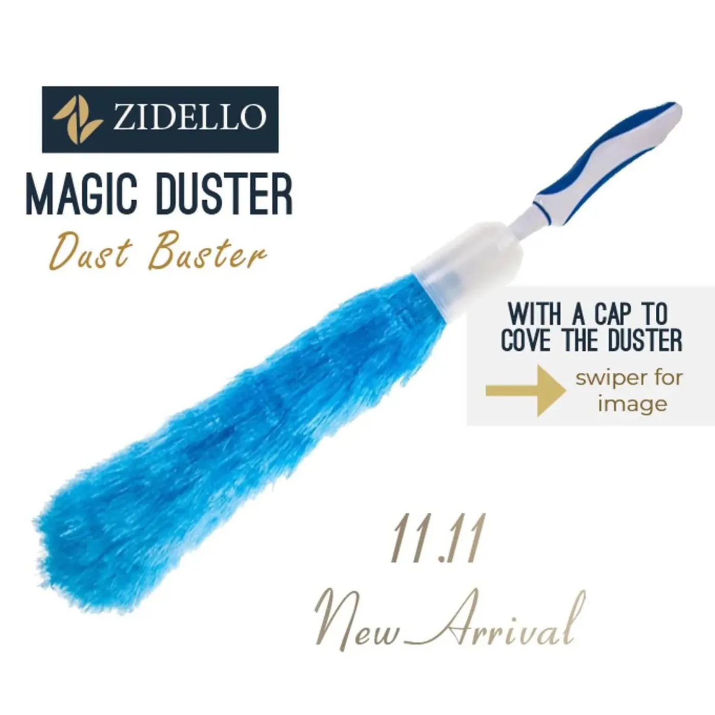 feather-duster-3.webp Static Feather Duster with Protective Cover – Ideal for Home, Office, and Car Dust Cleaning - Image 1
