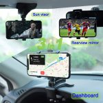 CAR Smart Phone Holder - 360 Free Spin | 360° Mobile Holder Foldable | 360° Rotateable Strong Grip Mobile Holder for Cars - Image 4
