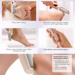 Electric Foot File Grinder Foot Pedicure Tool Dead Skin Callus Remover Machine (random color) - Image 2