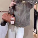 Women's Loose Turtleneck Sweater — Winter Warm Trendy Brown - Image 4