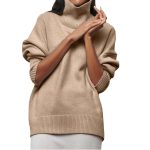 Solid Orange Knitted Sweater — Lightweight Round Neck Pakistan - Image 4