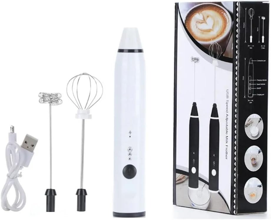 imgi_165_51JHrfsSPkL._AC_SL1000_.jpg Rechargeable Electric Coffee Mixer Egg Beater Quick Frothing Action - Image 1