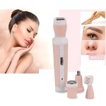 Kemei 4 in 1 Rechargeable Hair Remover Shaver Ladies epilator - KM-3024 (Random color) - Image 2