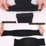 ( Pair ) Unisex Women Men’s Cashmere Wool Knee Brace Pads | Winter Warm Thermal Knee Warmers Velvet Knee Protector (random color) - Image 2