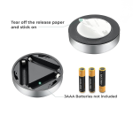 1 PC LED Touch Light Battery Powered Wireless Night Light Stick Tap Touch Lamp for Closets, Counters or Utility Rooms - Image 5