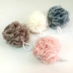 (1 pcs)Soft Mesh Bath Sponge – Exfoliating Body Scrubber Random color - Extra Soft Body Loofah Bath Sponge – Gentle Exfoliating Shower Pouf for Radiant, Smooth Skin – Mesh Shower Scrubber for Men & Women - Random Color - Image 5