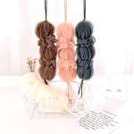 Premium Exfoliating Loofah Sponge – Long Handle Shower Pouf for Body & Back Scrubbing (Random Color))