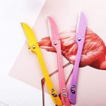 Pack Of 3- Feather Flamingo Facial Razor For Face - Image 2