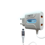 VIZO V14 Fast Charger 2.8A With Copper Connector | Android Mobile Phone Charging Adapter with Usb Data cable - Image 5