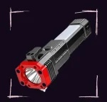 High-power Led Torch Light Rechargeable Flashlight And Multifunctional Tactical Hammer & Power Bank To Charge the Phone With Box~ 3000 mAh (random Color) - Image 4