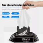 Disposable Shoe Cleaning Wipes | Quick Shine Clean Wet Wipes (80 wipes in 1 packet) - Image 3