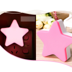 1 PC LED Night Light Sensor Control Night Lamp Energy Saving LED Sensor Lamp Star Shape Nightlight for Children Kids Bedroom Plug ( Random Color) - Image 2