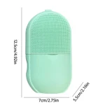 Silicone Cleansing Ice Lattice | Ice Roller Facial Massage | Ice Cube Roller with Scrub - Random color