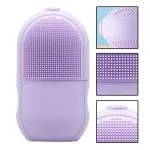 Silicone Cleansing Ice Lattice | Ice Roller Facial Massage | Ice Cube Roller with Scrub - Random color - Image 2