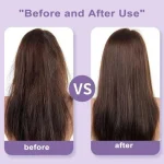 2 in 1 Rechargeable Hair Styling Brush, Straightener, Curler | Negative Ion Travel Heat Comb (random color) - Image 2