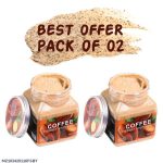 Wokali Coffee Sherbet Body Scrub 350ml – Pack of 2 | Exfoliating & Nourishing Body Scrub