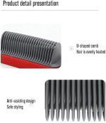 Corded Hair Dryer Brush Green & Black | Professional Salon-Quality Hot Air Styling Brush - Image 5