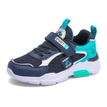 Kids Sports Shoes for Boys – Blue & Teal Sneakers with Durable Rubber Sole - Image 4