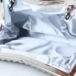 Silver Rhinestone Clutch for Women – Elegant Wedding, Party & Evening Handbag - Image 4