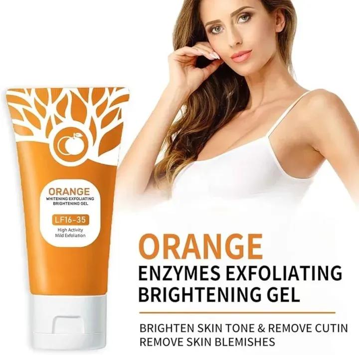 1347-77-705895-product-1 Orange Enzyme Exfoliating Gel – Brightening Face Scrub for Smooth & Radiant Skin - Image 1