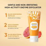 Orange Enzyme Exfoliating Gel – Brightening Face Scrub for Smooth & Radiant Skin - Image 6