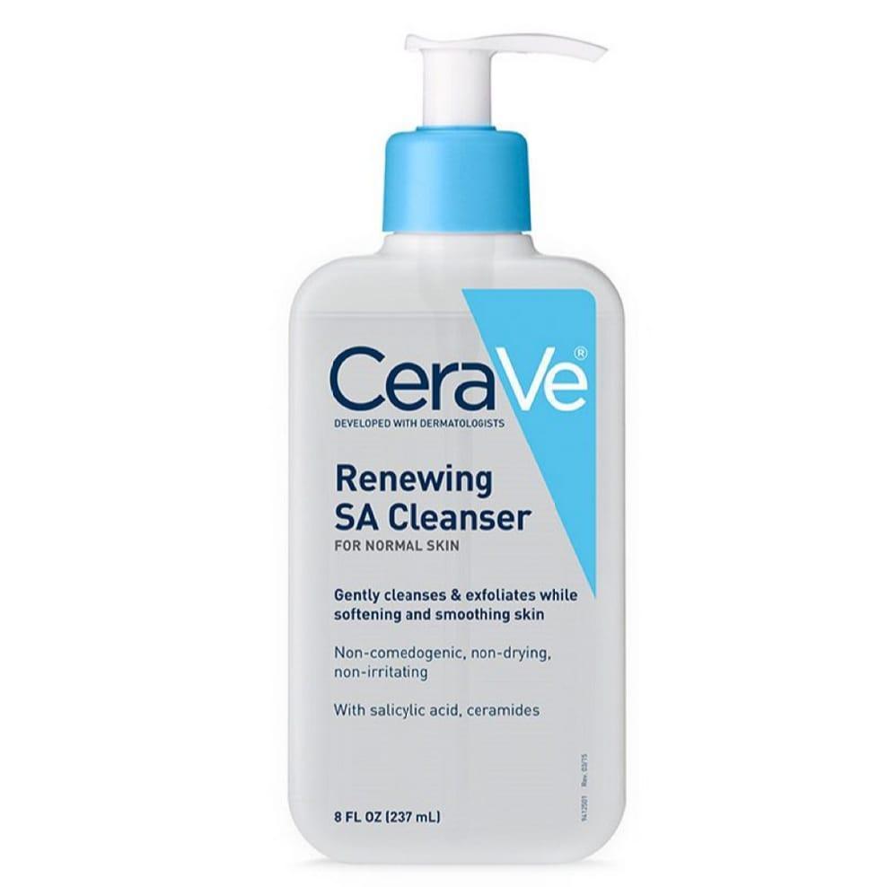 1408-77-499353-product-2 CeraVe Renewing SA Facial Cleanser 237ml – Salicylic Acid Face Wash for All Skin Types - Image 1