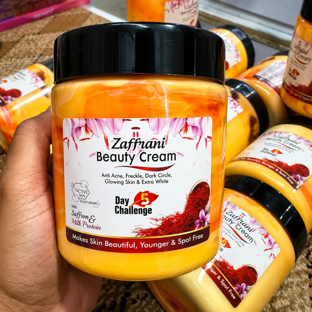 1408-77-754742-product-1 Zafrani Whitening Cream 500g – Skin Brightening & Moisturizing Cream for Radiant-Looking Skin - Image 1