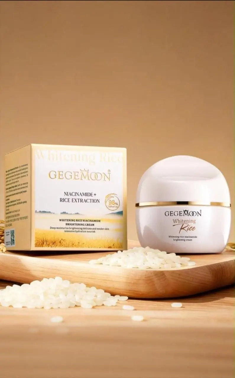 1598-77-759559-product-1 Gegemoon Niacinamide + Rice Extract Brightening Cream – Whitening & Glow Face Cream for Even-Toned Skin - Image 1