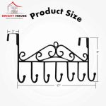 Multi-Purpose Wall Mounted Rack for Bags, Scarves, Coats & Clothes | Space-Saving Storage Holder - Image 2