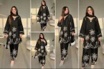Women’s 2-Piece Stitched Cotton Embroidered Suit – Shirt & Trouser Set