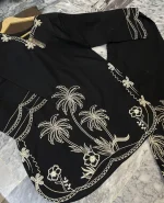 Women’s 2-Piece Stitched Cotton Embroidered Suit – Shirt & Trouser Set - Image 6