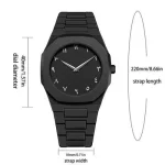 Men’s Carbon Fiber Black Watch – Arabic Dial, Ultra-Lightweight 40g Luxury WristwatchCarbon Fiber Watch, Black Carbon Fiber Watch, Men’s Black Watch, Arabic Dial Watch, Arabic Numeral Watch, Lightweight Men’s Watch, 40g Lightweight Watch, Luxury Men’s Watch, Stylish Black Wristwatch, Analog Men’s Watch, Premium Carbon Fiber Watch, Durable Men’s Wristwatch, Fashion Watch for Men, Men’s Casual Watch, Office Wear Watch, Daily Wear Watch, Lightweight Wristwatch, Black Dial Watch, Modern Men’s Watch, Gift Watch for Men, Best Men’s Watch Pakistan, Watch Price in Pakistan, Men’s Watch Pakistan, Luxury Watch Pakistan, Carbon Fiber Wristwatch - Image 2